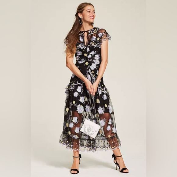 NEW Alice McCall Floating Embroidered Dress 6 - Picture 4 of 14